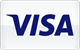 Visa bankkaart betaalmethode icoon